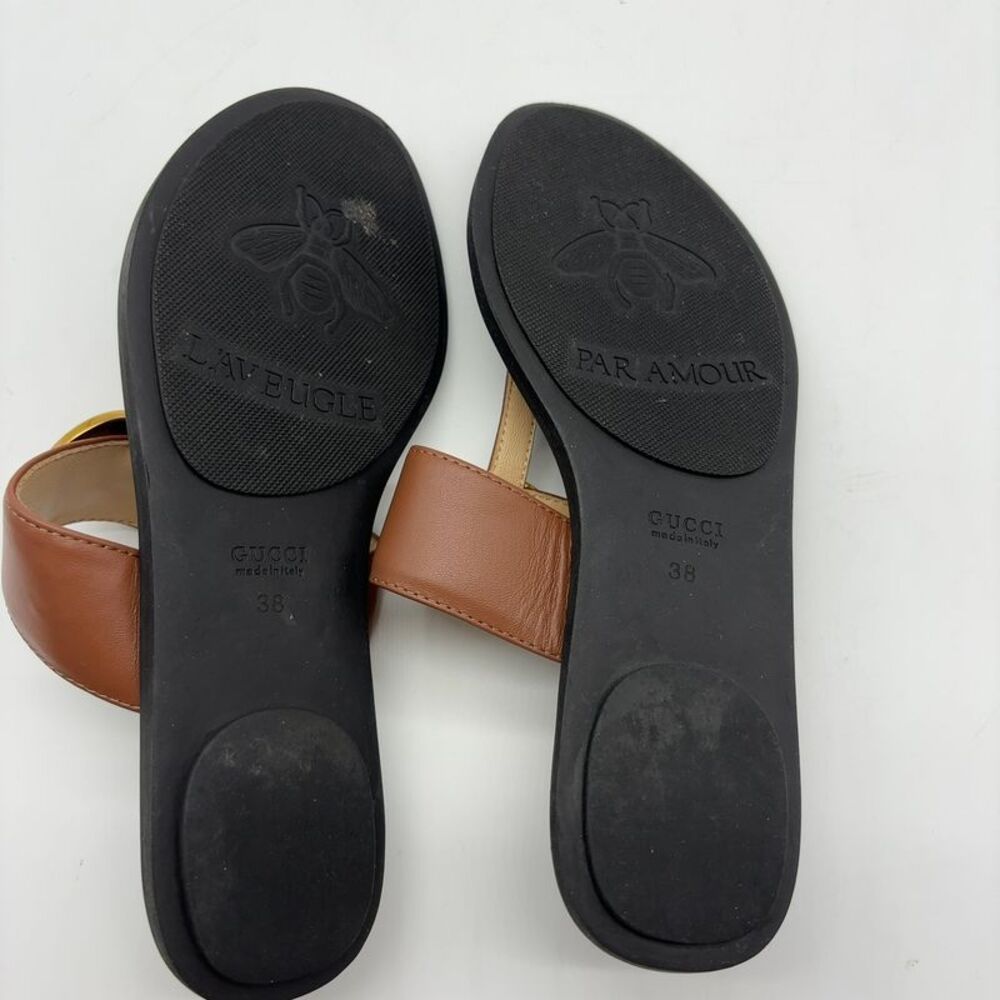 Gucci Brown Sandals - Picture 5 of 6